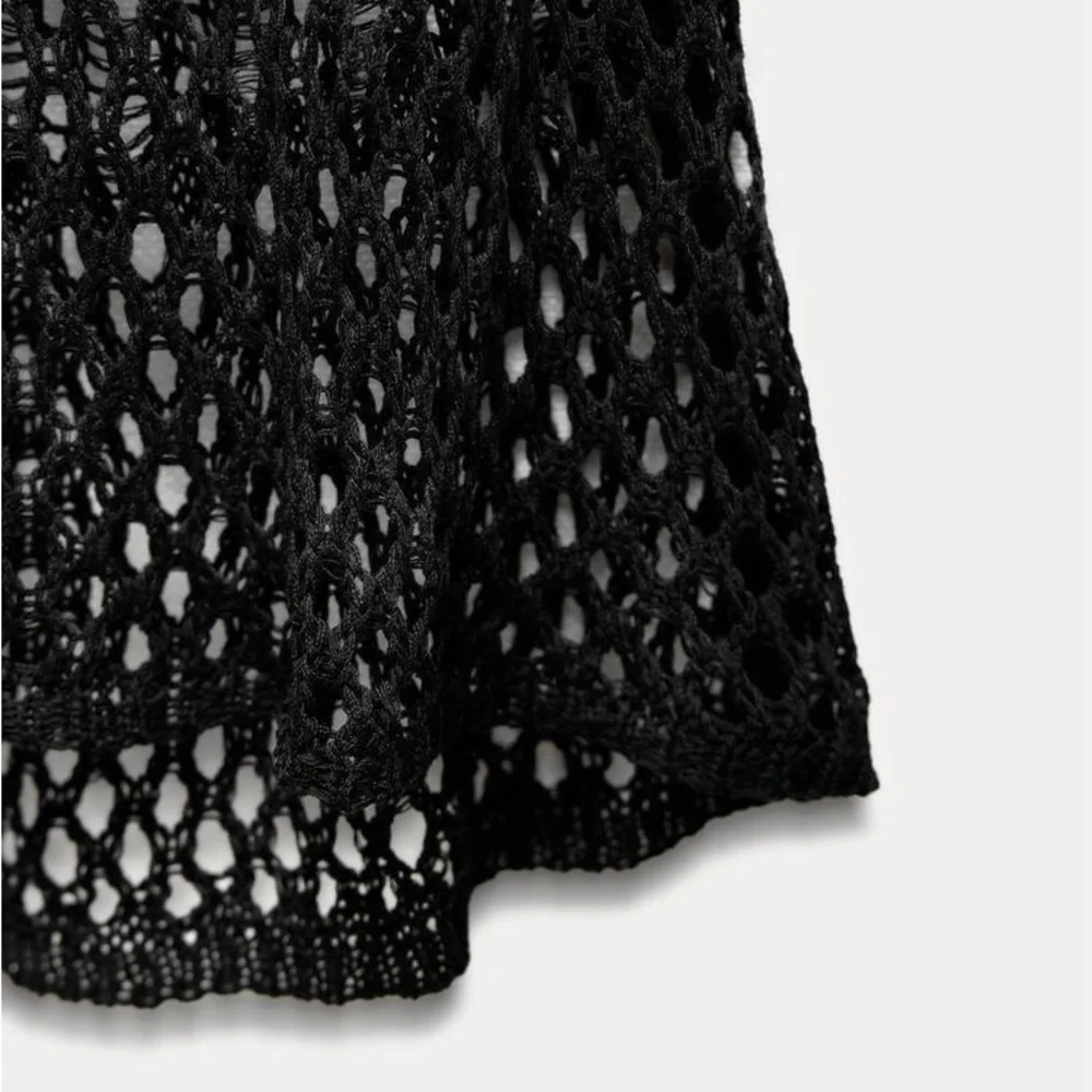 NWT Zara Woman BEADED MESH DRESS Size S Small - Picture 8 of 12